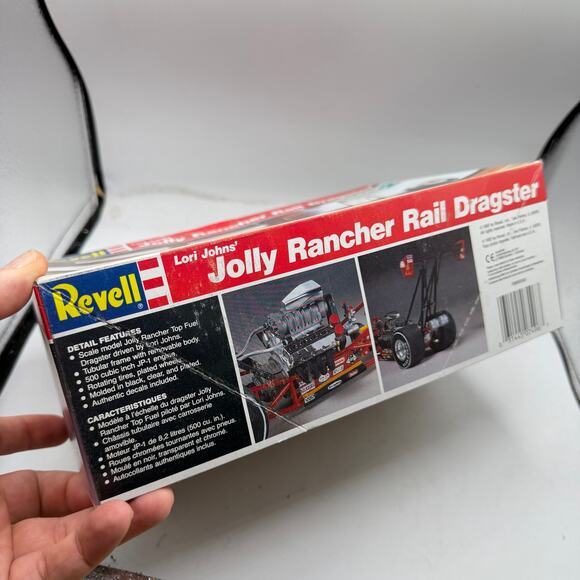 Vintage Model Car Kit  Lori Johns' Jolly Rancher Rail Dragster Revell - Picture 6 of 9